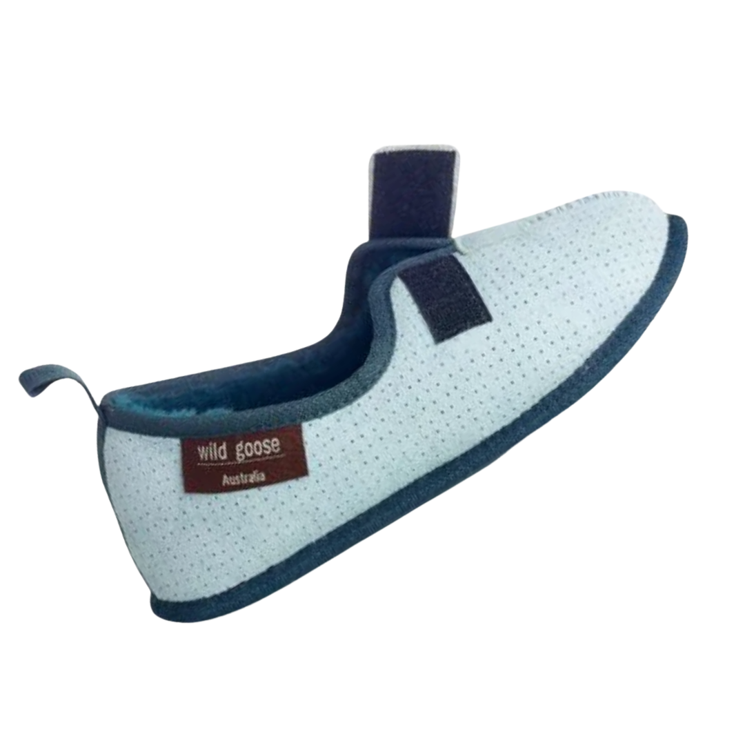 Sheepskin Medical Wild Goose Boot Soft Snugs in multiple sizes. Gentle, lightweight boots offering comfort, warmth, and pressure care protection.