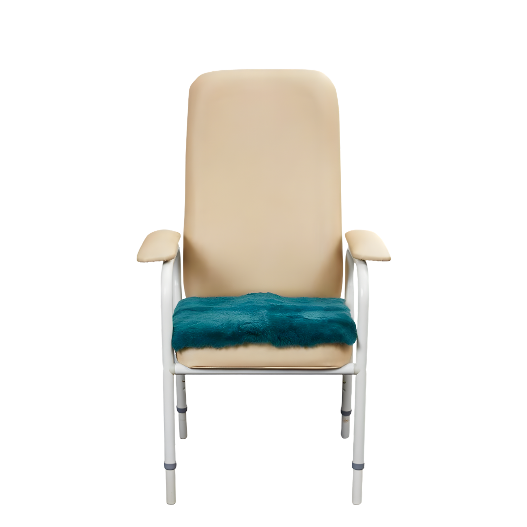 Sheepskin Medical Wild Goose Day Chair and Lift Chair seat and back cover. Provides comfort, skin protection, and pressure relief.