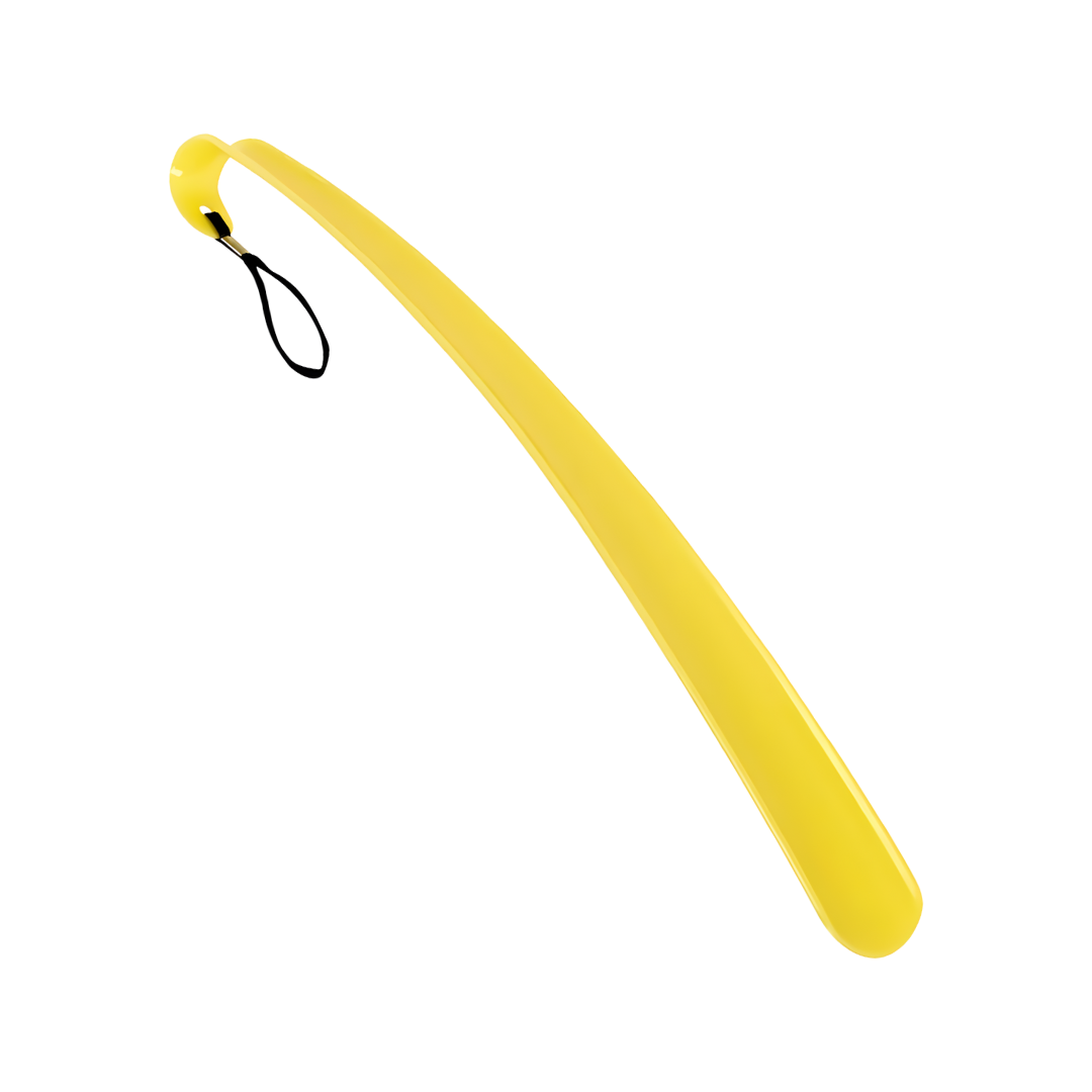 Shoe Horn Long Handle available in 24-inch and 16-inch variants, designed to help users put on shoes easily without bending or straining.