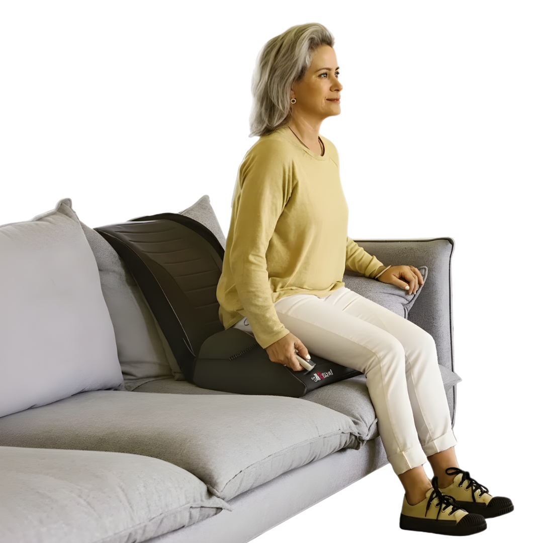 SitNStand Lift Assist Lift Cushion Classic Standard variant provides gentle support to help users stand safely and comfortably from seated positions.