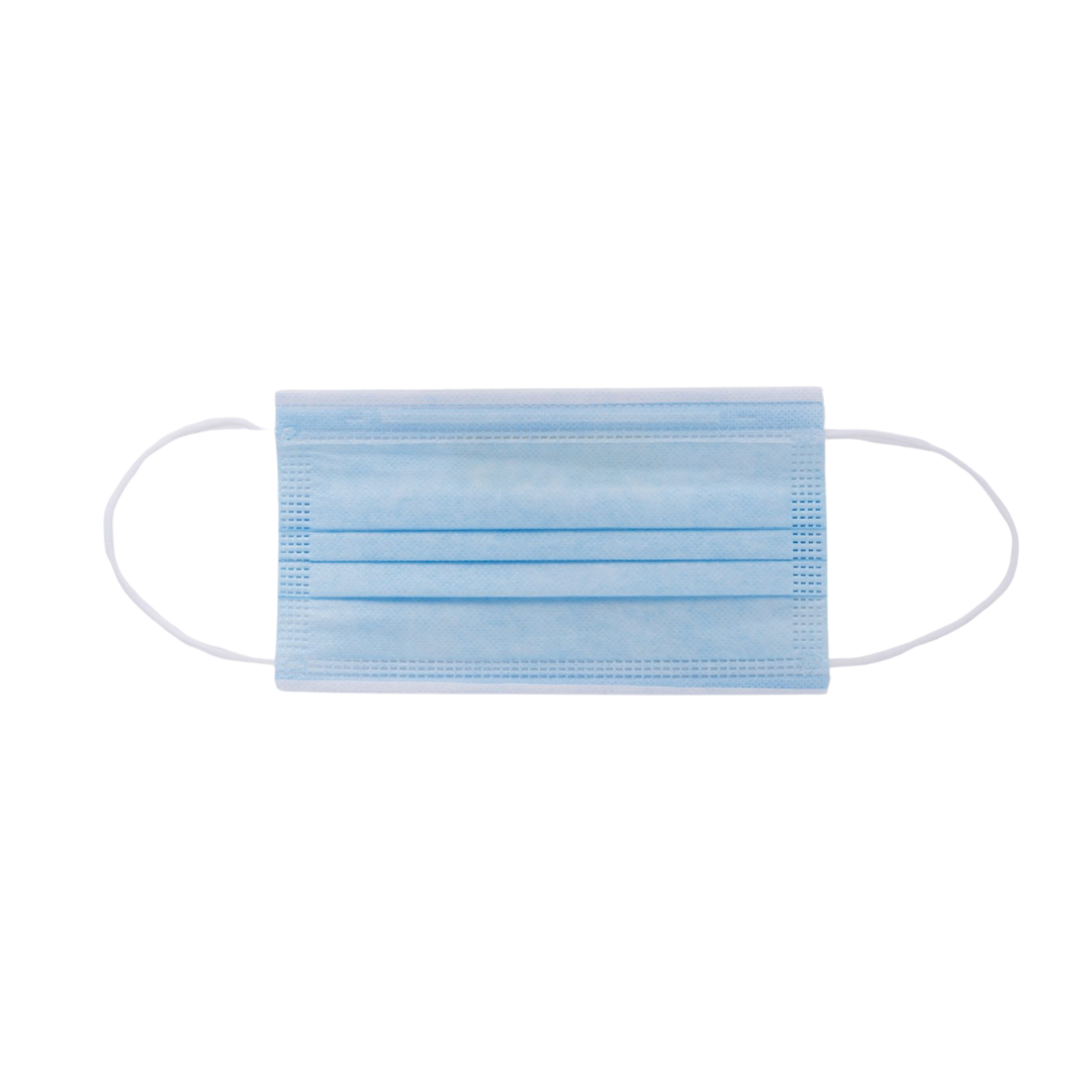Softmed Level 3 Blue Surgical Mask with earloops – hypoallergenic, triple-layered, and Australian made.