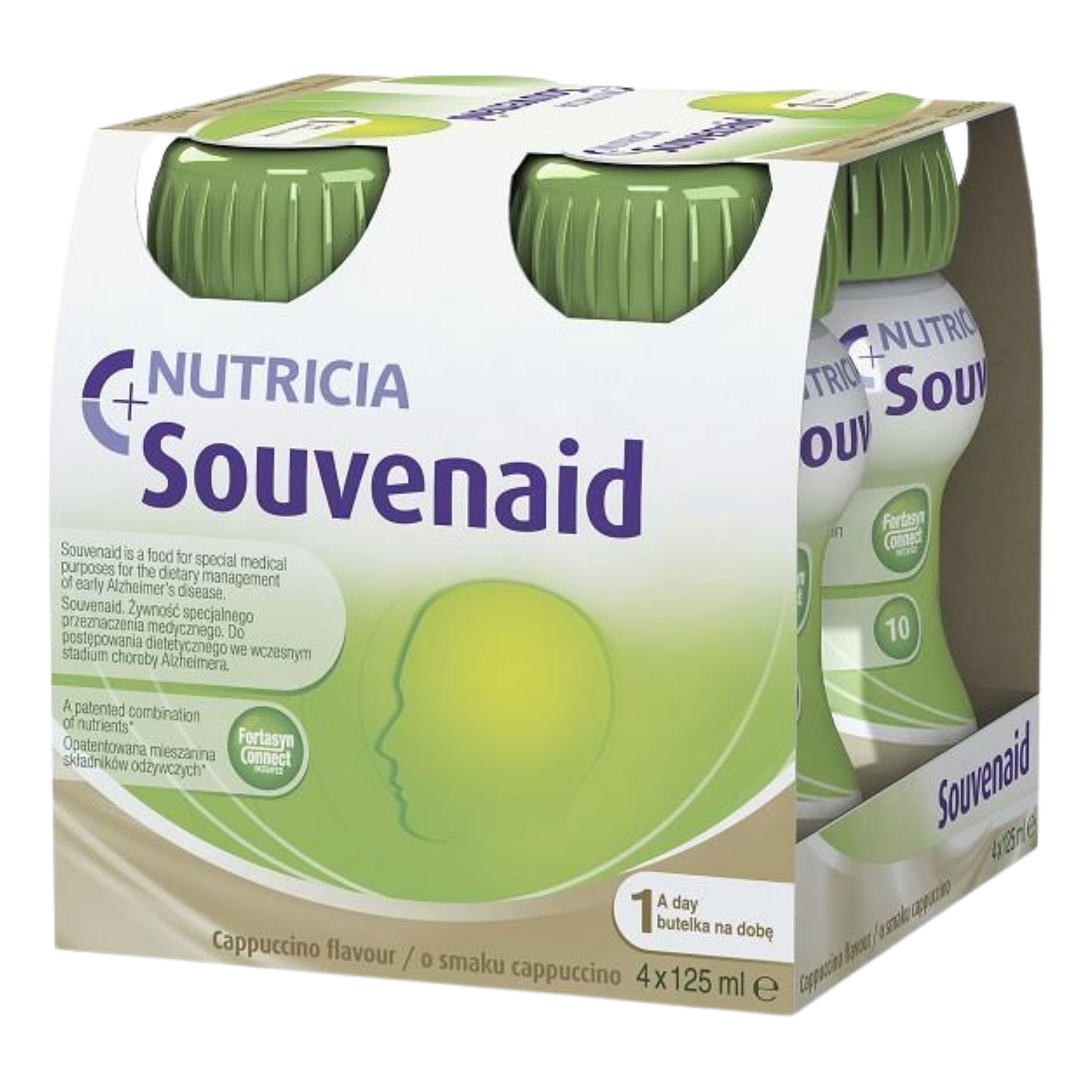 Souvenaid Liquid 125ml 4 pack cappuccino