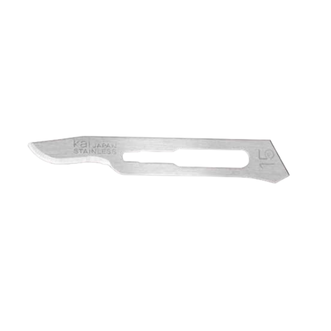 High-quality stainless steel surgical blade No. 15 for precise incisions in medical and surgical procedures. Compatible with standard scalpel handles.
