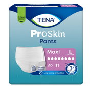 TENA Pants ProSkin Maxi – Large pull-up incontinence underwear with high absorbency and soft, breathable materials, designed for heavy leakage and all-day or overnight comfort.