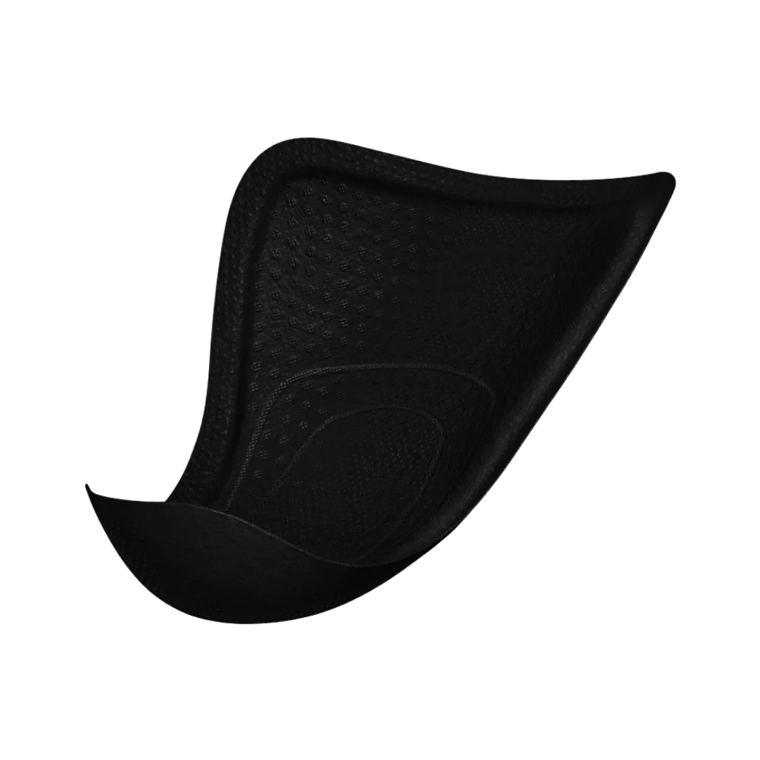 Tena Men Active Fit Protective Shield Black, discreet male-specific design with light absorbency, odour control, and secure fit for everyday bladder leakage.