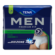 Tena Men Premium Fit Protective Underwear Maxi Medium/Large Disposable Pads Pants & Liners