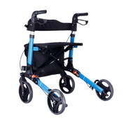 Travel Lite Portable Outdoor Seat Walker with Seat and Bag + Crutch Holder