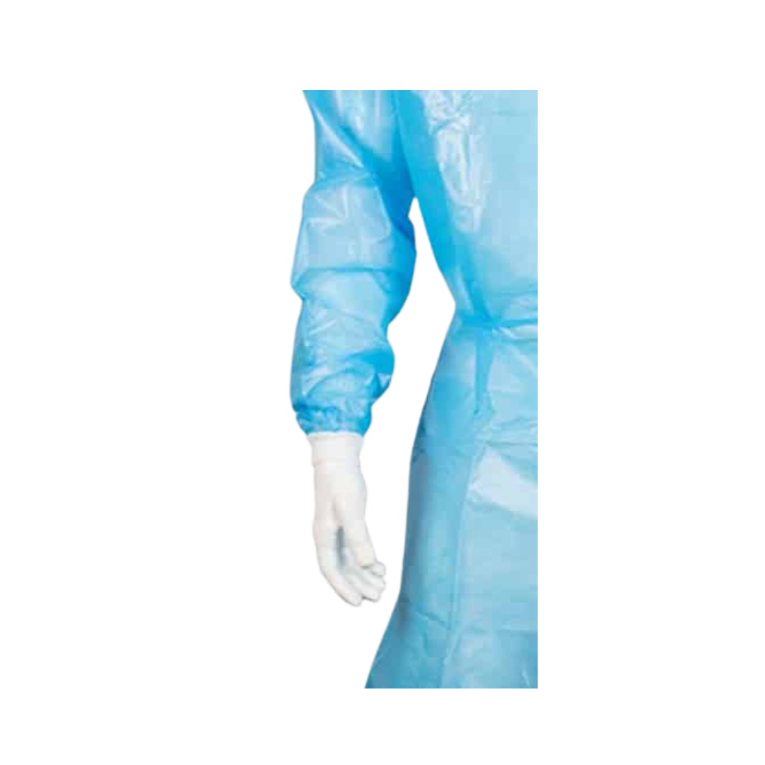 Ultra Health Disposable ISO Gown – Cytotoxic isolation gown with AAMI Level 3 certification and fluid-resistant PP/PE coating