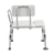 Aspire Bath Transfer Bench Plastic or Padded Seat Options Height-Adjustable Suction Cup Feet Extension Legs Included