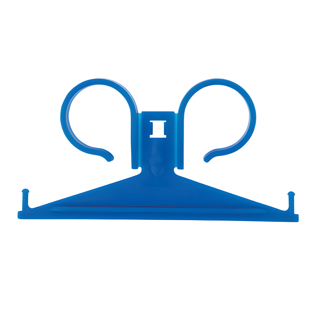 Urimaax Plastic Bag Hanger accessory for secure suspension of urinary drainage bags.