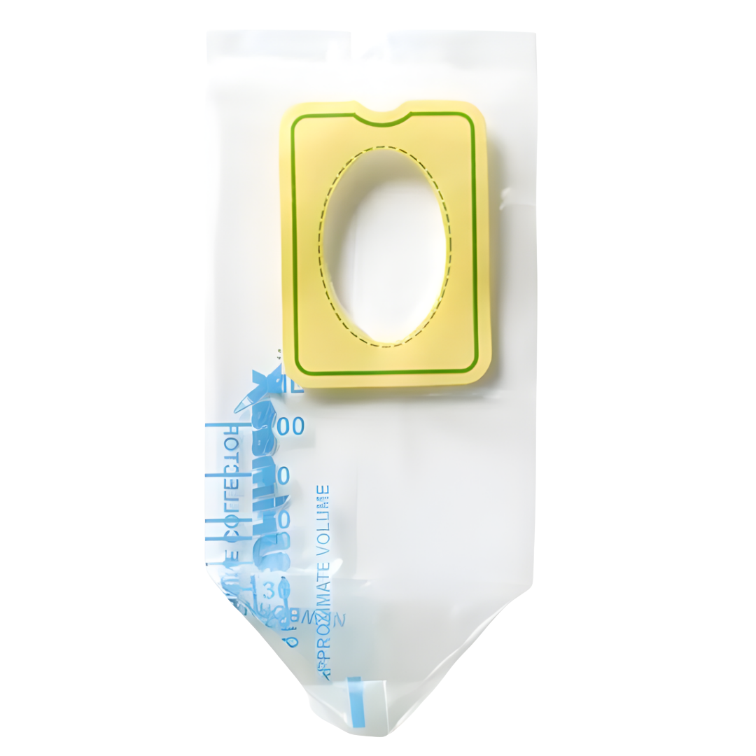 Urimaax Infant Newborn Paediatric Clear Sterile Drainage Bag 100ml for safe infant urinary care.