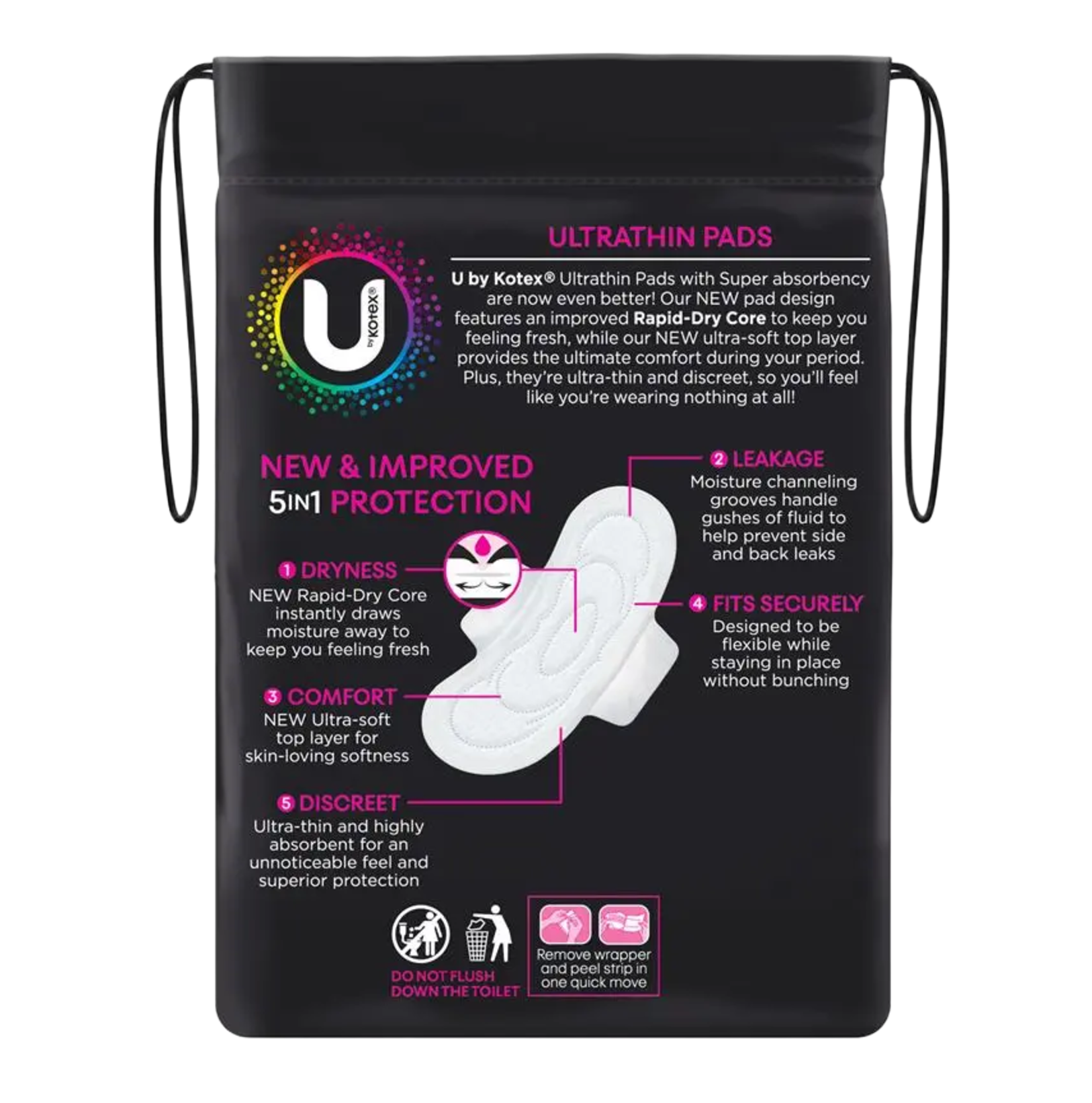 U By Kotex Ultrathins Wing Super