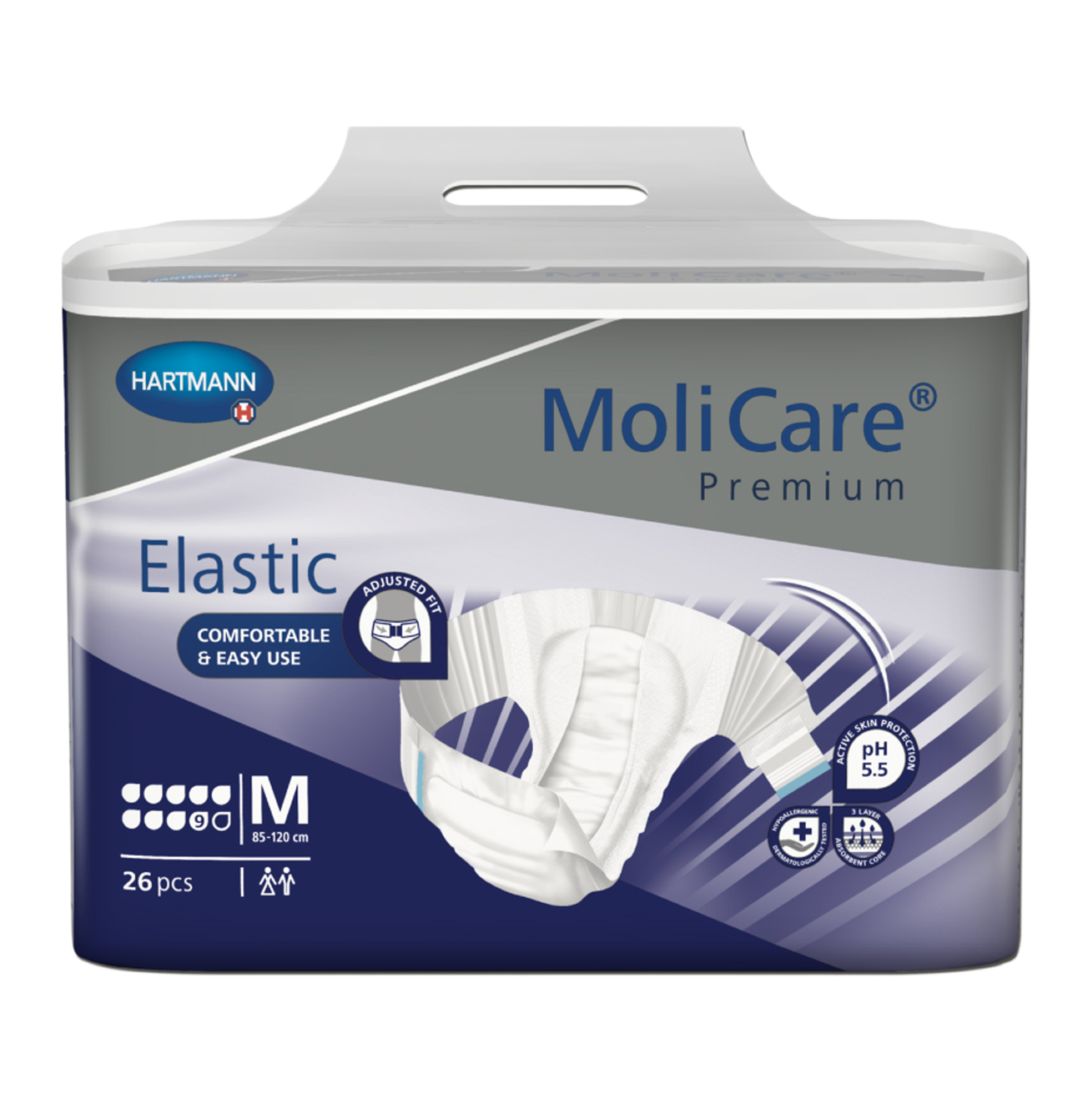 MoliCare Premium Elastic 9滴 (小号 & 中号)