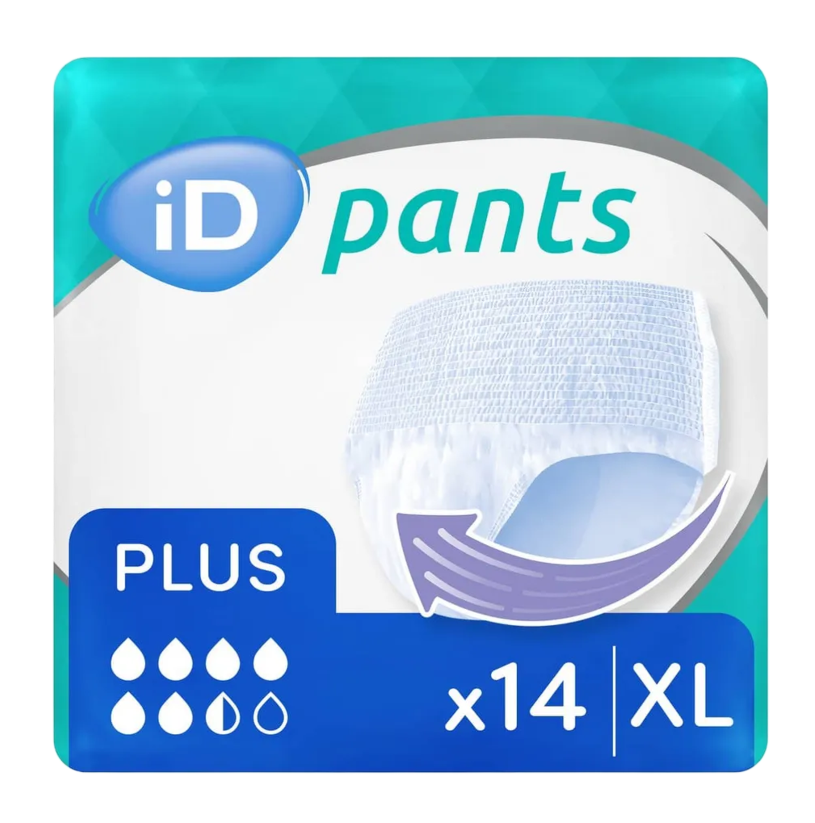 New iD Pants Plus Extra Large (130-170cm) 1700ml