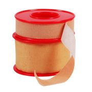Roll of Zinc Oxide Tape with strong cotton fabric and secure adhesive, designed for joint support, sports taping, and medical dressing fixation.