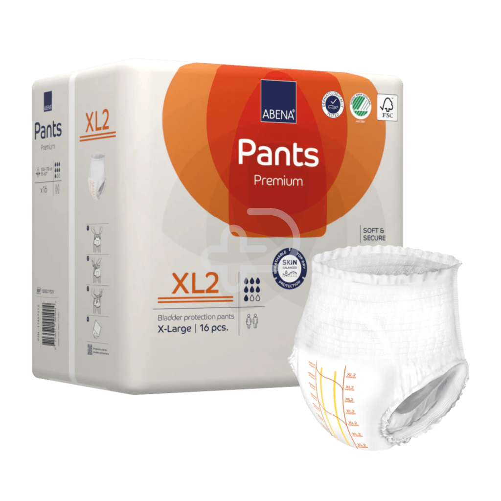 Abena Pants Xl2 Orange 1900Ml 130-170Cm Disposable Pads & Liners