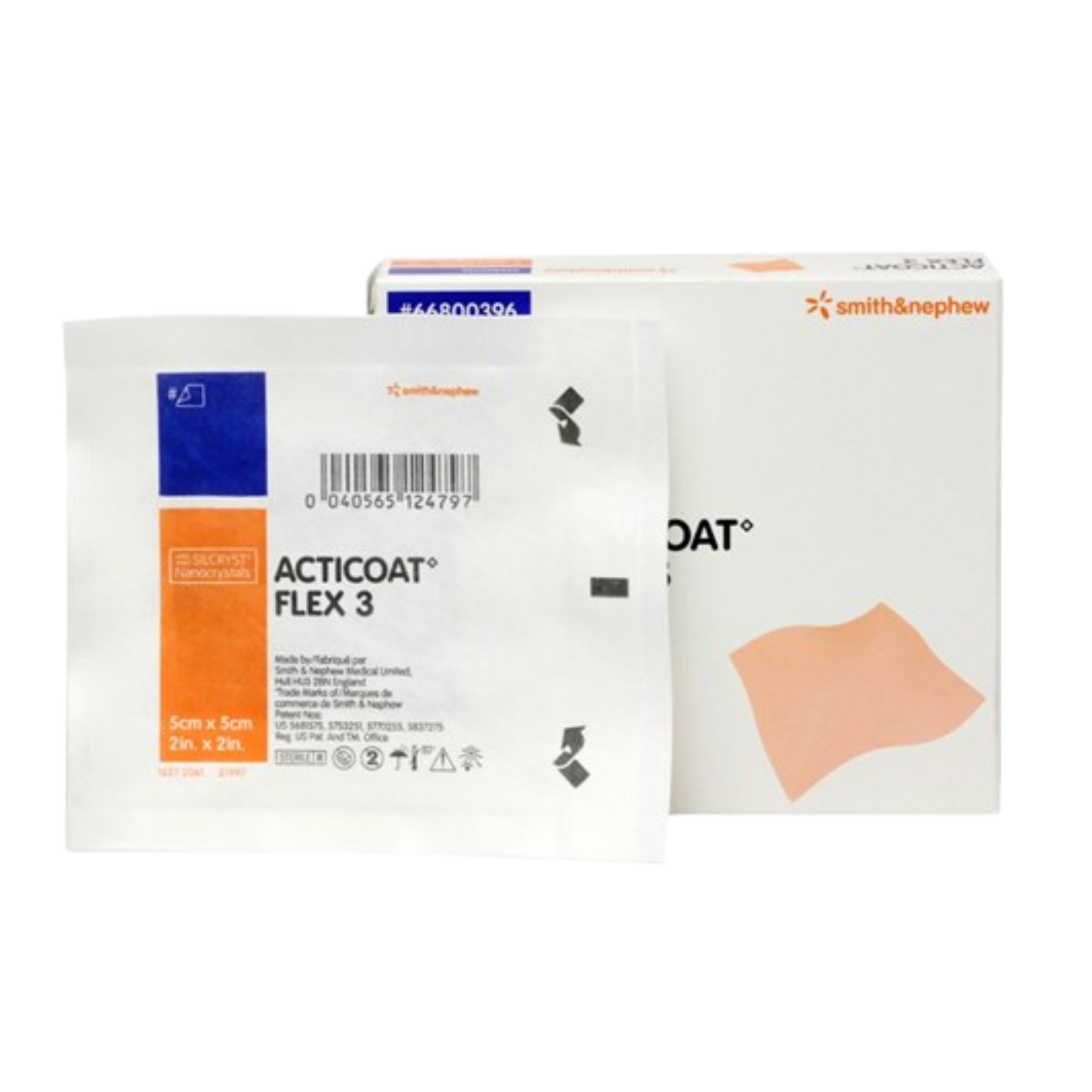 Acticoat Flex Three Antimicrobial Barrier Dressing (5cm & 10cm) – Platinum  Health Supply
