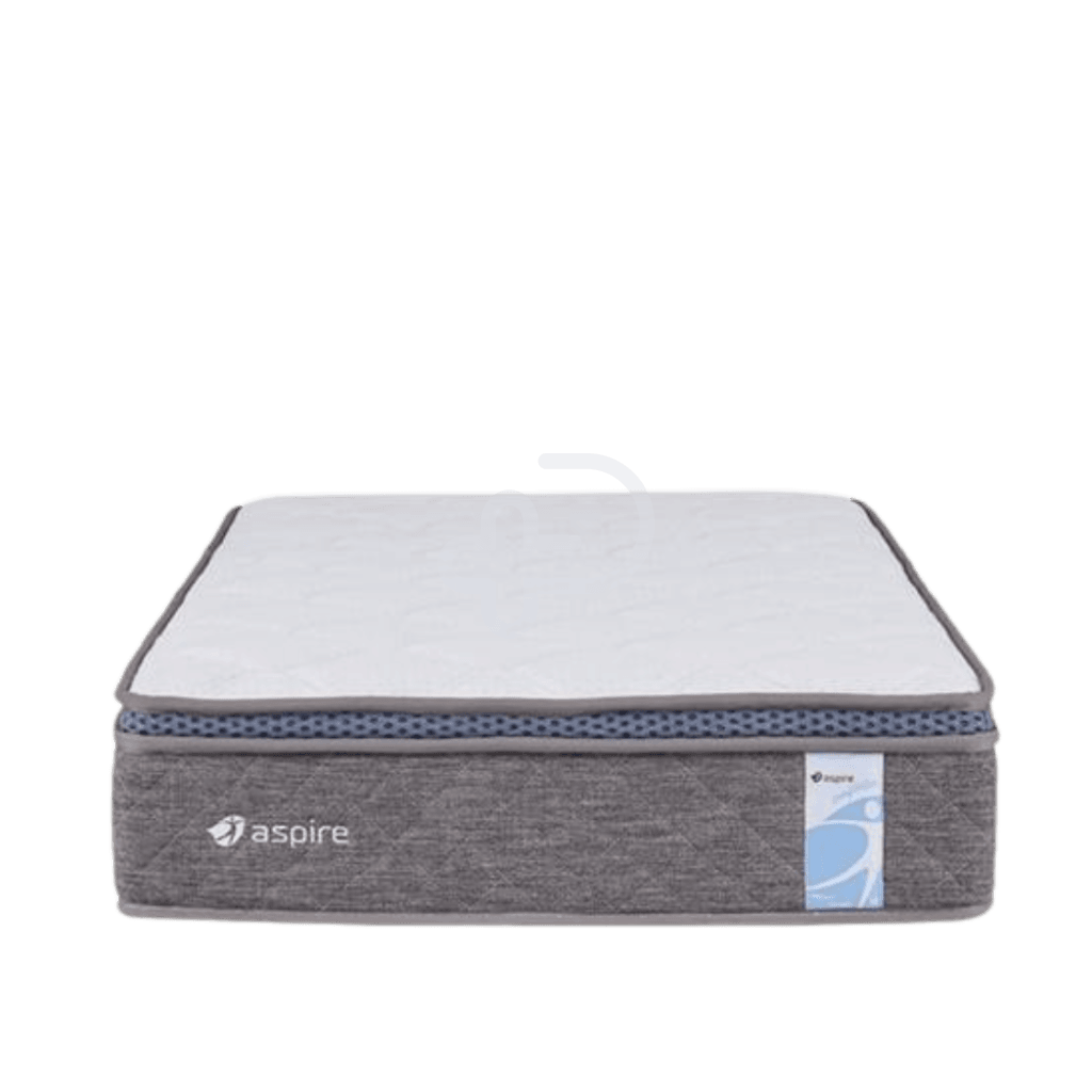 Aidacare Aspire Comfimotion Pocket Spring Mattress Portabello Grey Sides King Size Bed Accessories