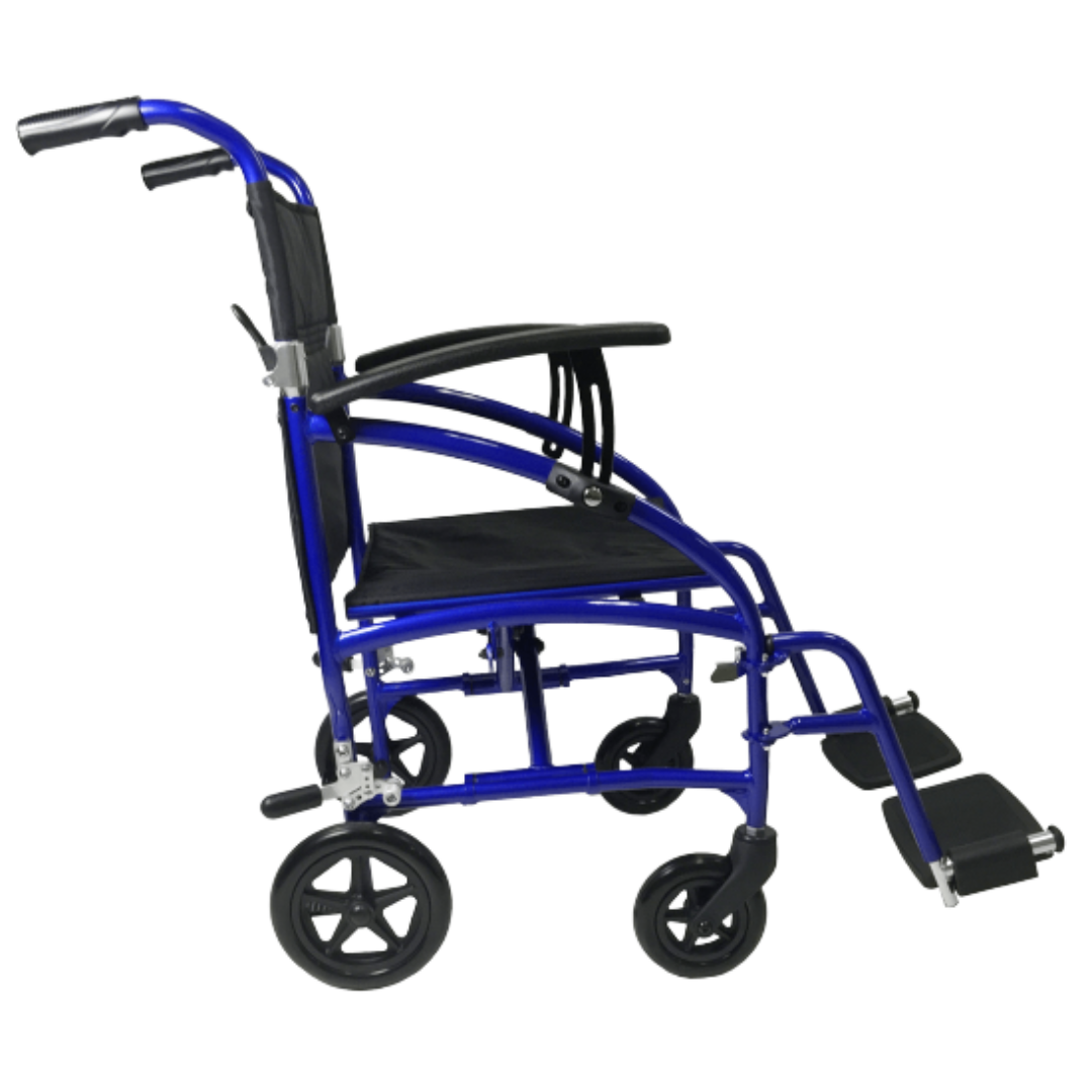 Aspire Lite Wheelchair – Lightweight manual wheelchair with folding frame and swing-away leg rests