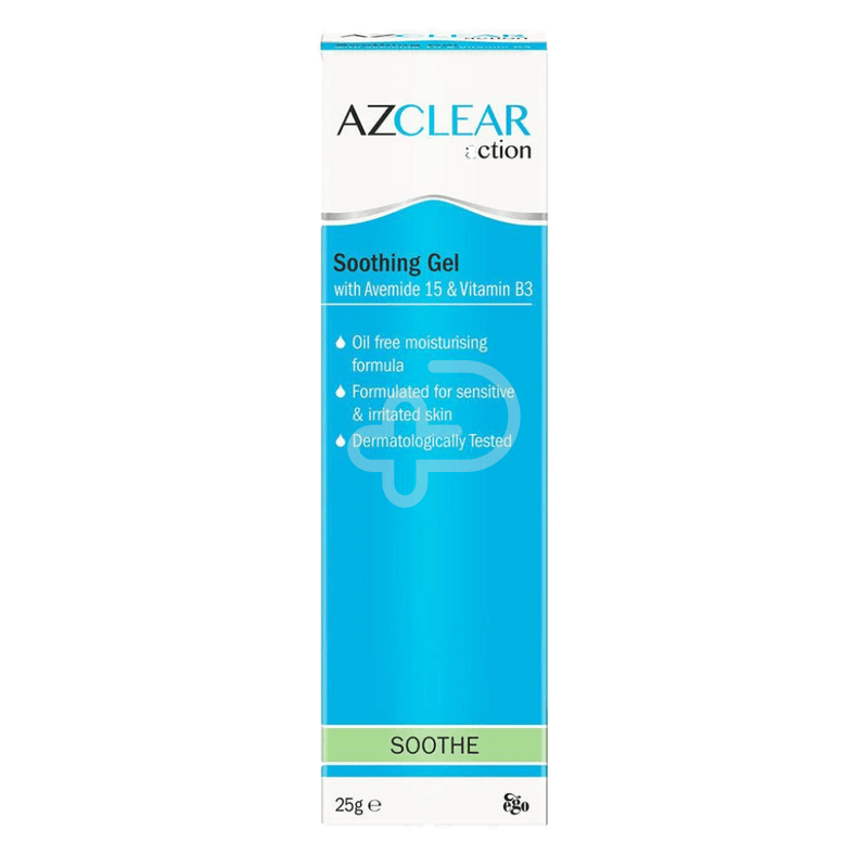 Azclear Action Soothing 25G Gel Moisturisers Creams & Gels