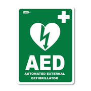Cardiact Aed Sticker 22.5 X 30Cm Signage