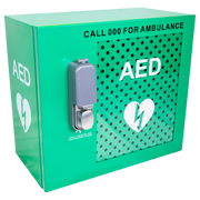 Cardiact Alarmed Outdoor Aed Cabinet With Lock 48 X 47 31Cm Defibrillator Cases & Cabinets