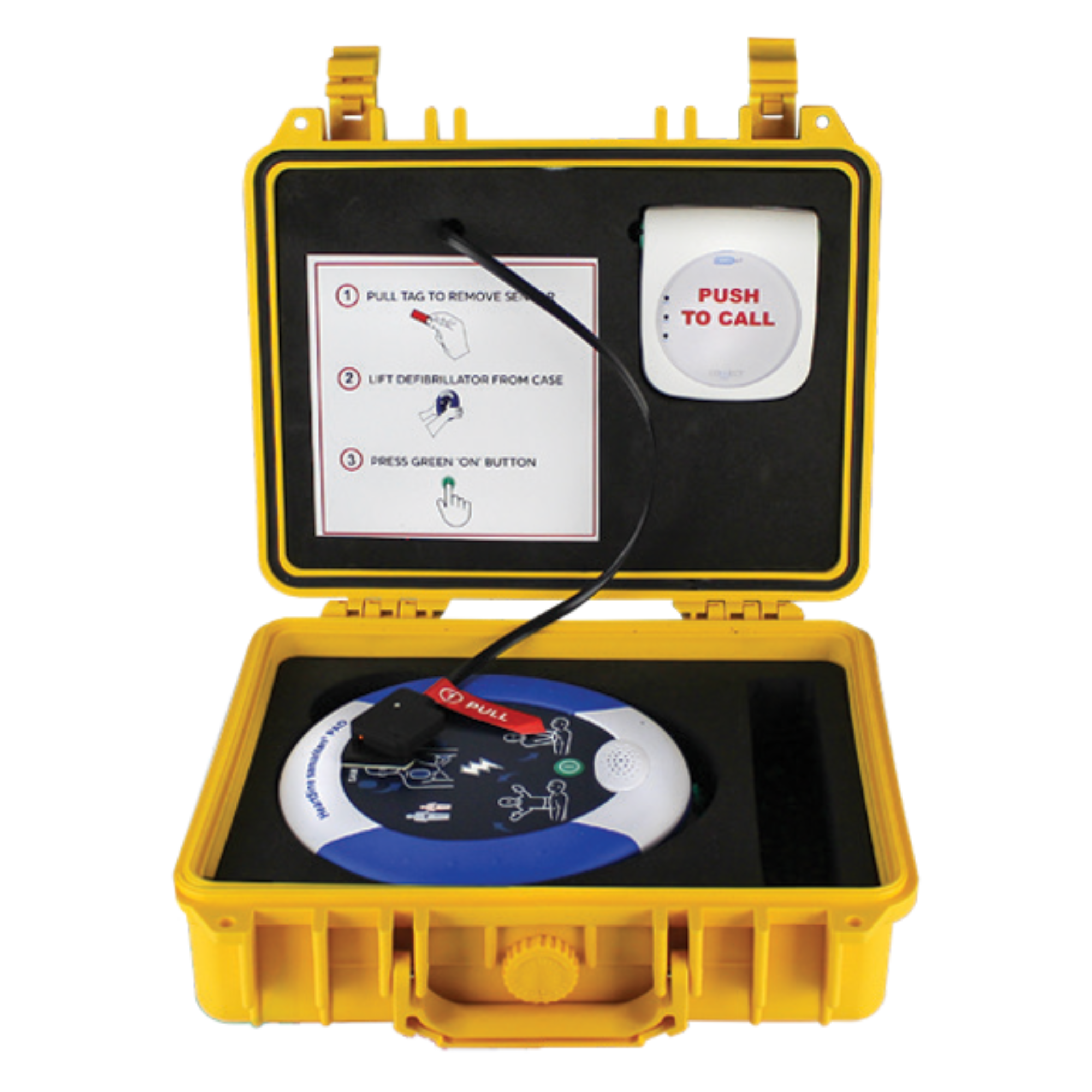 Cardiact Connect Rugged Module & Case Defibrillator Cases Cabinets