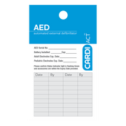 Cardiact Aed Test Tag Defibrillator Consumables