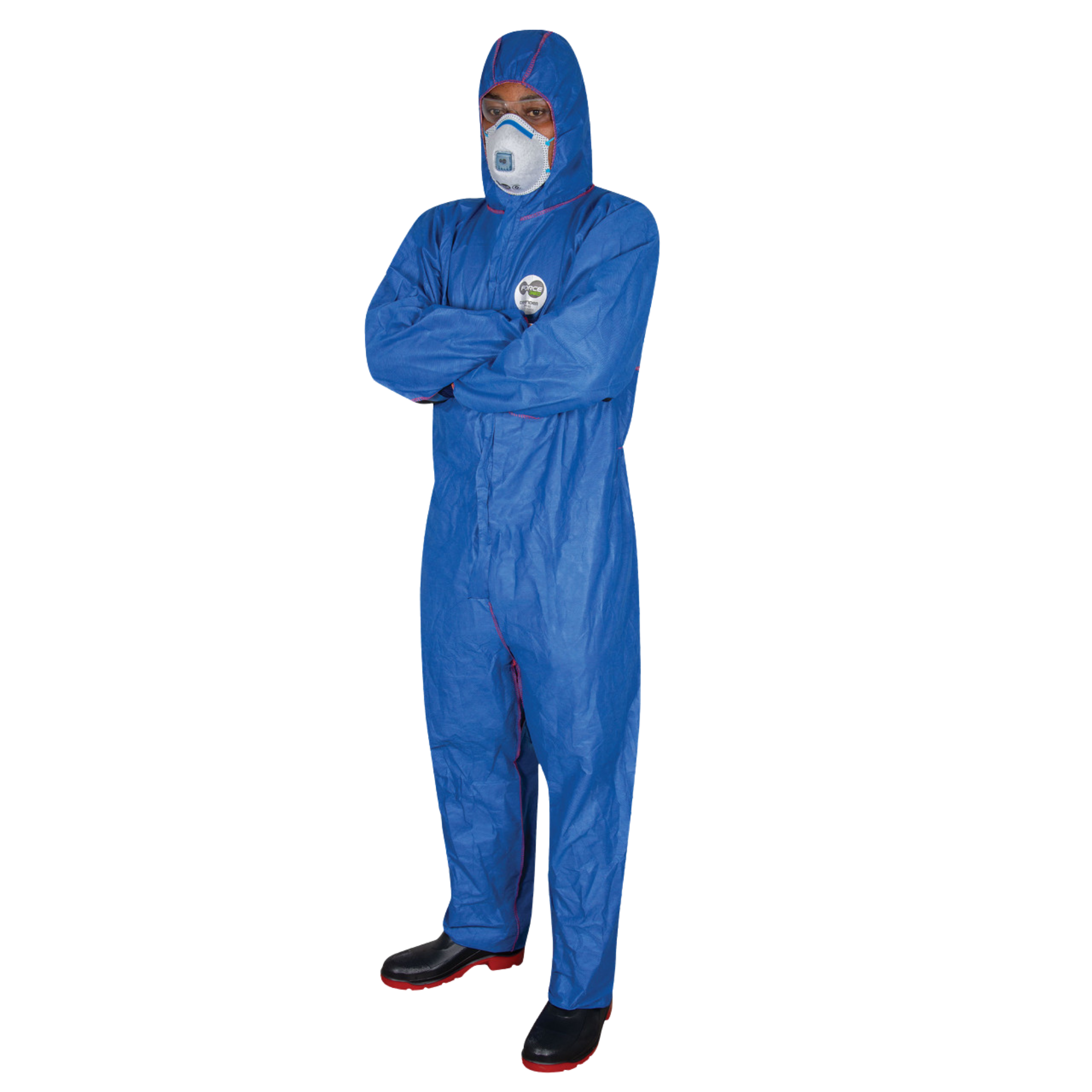 Force360 Defender Type 5-6 Coverall Blue Large / Each Coveralls