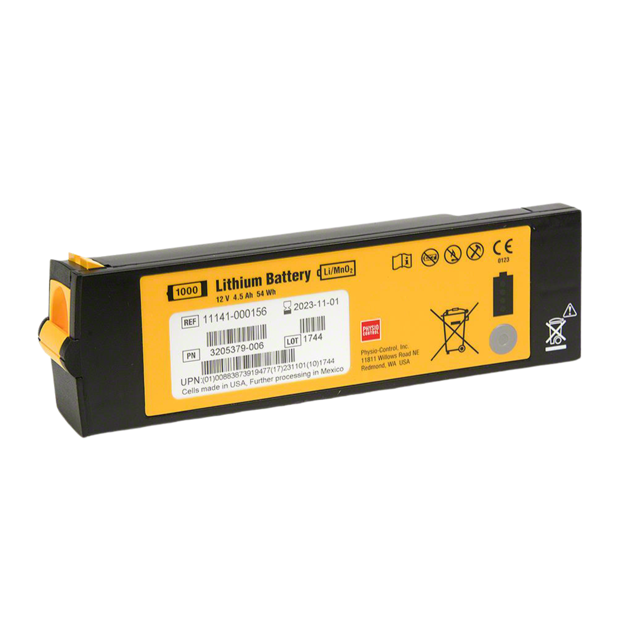 Lifepak Cr2 Replacement Battery Kit Defibrillator Consumables