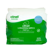 Clinell Universal Disinfectant Wipes Bucket Refill Surface Cleansers &