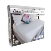 Conni X-Wide Bed Pad With Tuck-Ins White Pads
