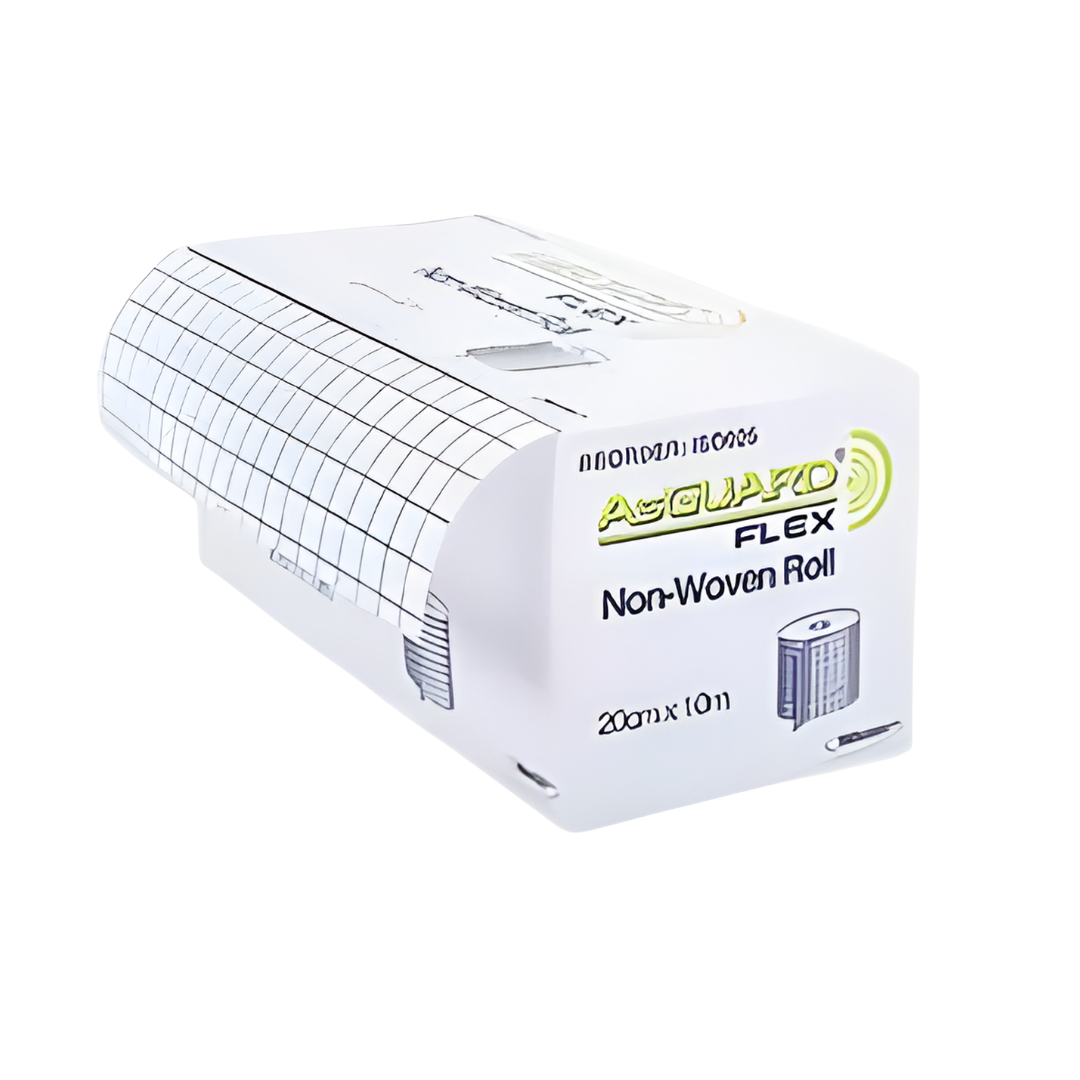 Asguard Flex Non-Woven Roll is a flexible, lightweight, and breathable dressing roll designed for effective wound coverage and support. Its gentle, non-woven material reduces skin irritation while conforming easily to body contours and difficult-to-dress areas. Ideal for both clinical use and home care, it provides secure, comfortable protection for small to medium wounds.