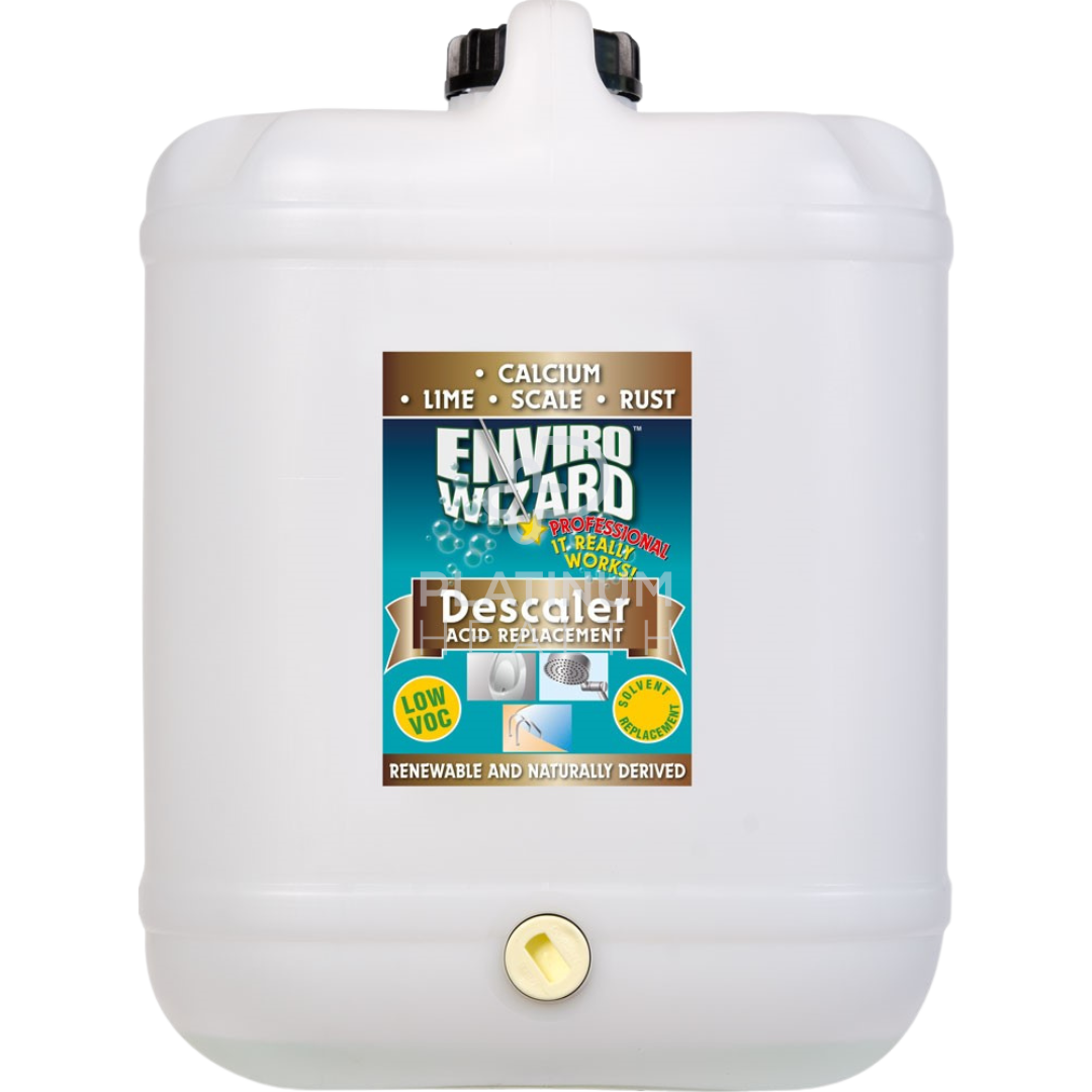 Enzyme Wizard Descaler 20 Litre Ready To Use Cleaning Solutions