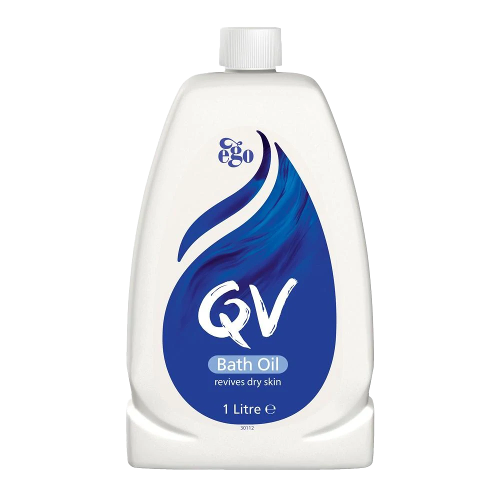 Qv Bath Oil 1L Bottle Moisturisers Creams & Gels