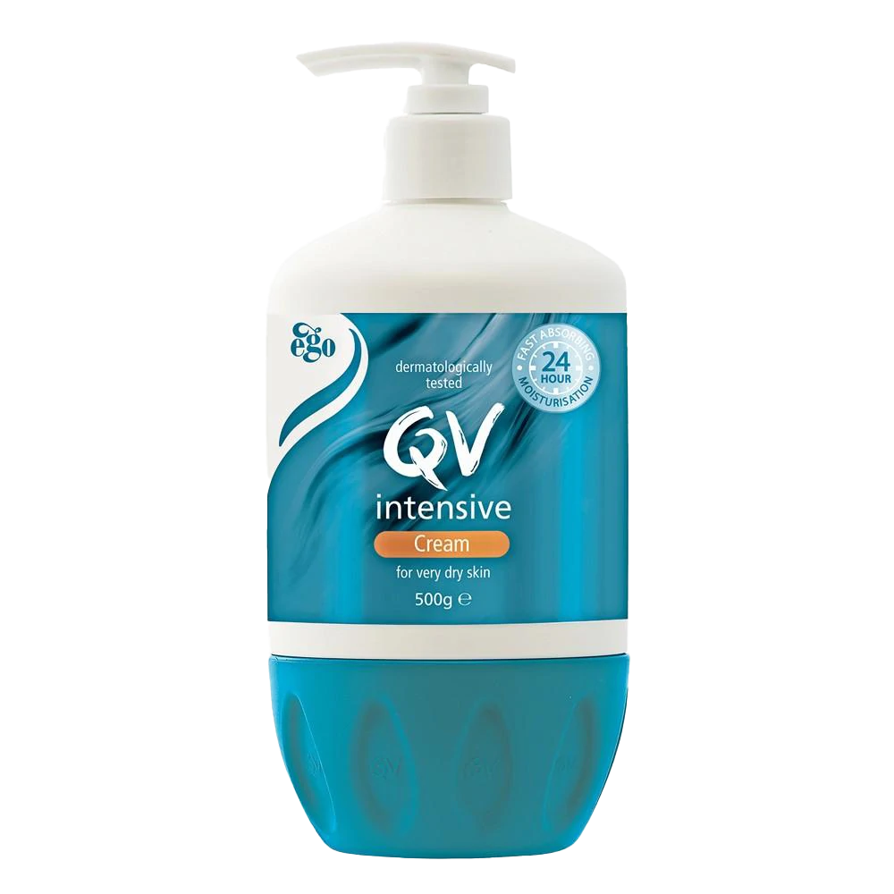 Qv Intensive Cream 500G Bottle Pump Moisturisers Creams & Gels