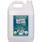 Enzyme Wizard Drain Odour Eliminator 5 Litre Ready To Use Cleaning Solutions
