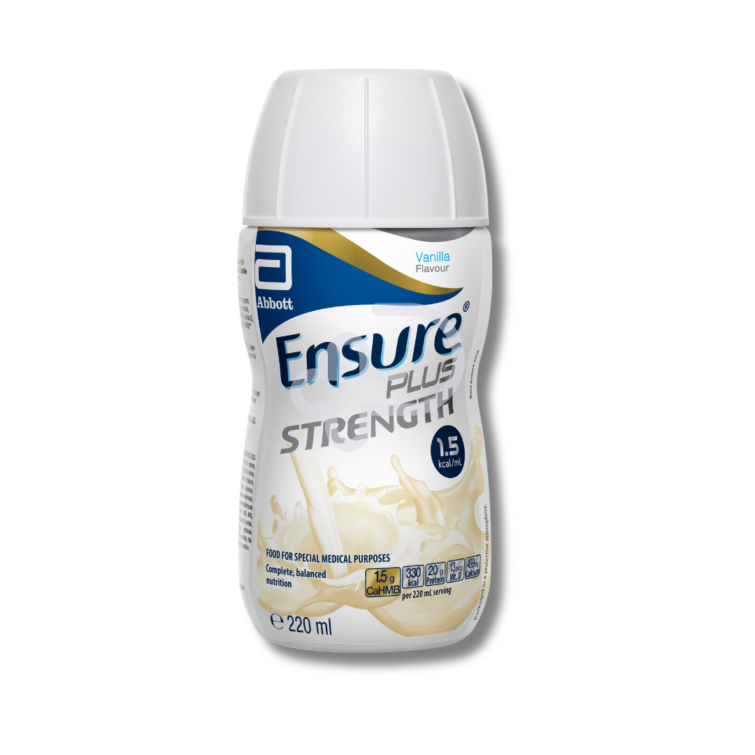 Ensure Plus Strength Ready To Drink 220Ml Vanilla / 30 Units Per Carton Nutritional Support