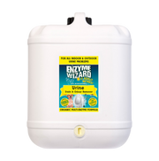 A 10-litre bulk container of Enzyme Wizard Urine Stain & Odour Remover with a double strength organic multi-enzyme formula.