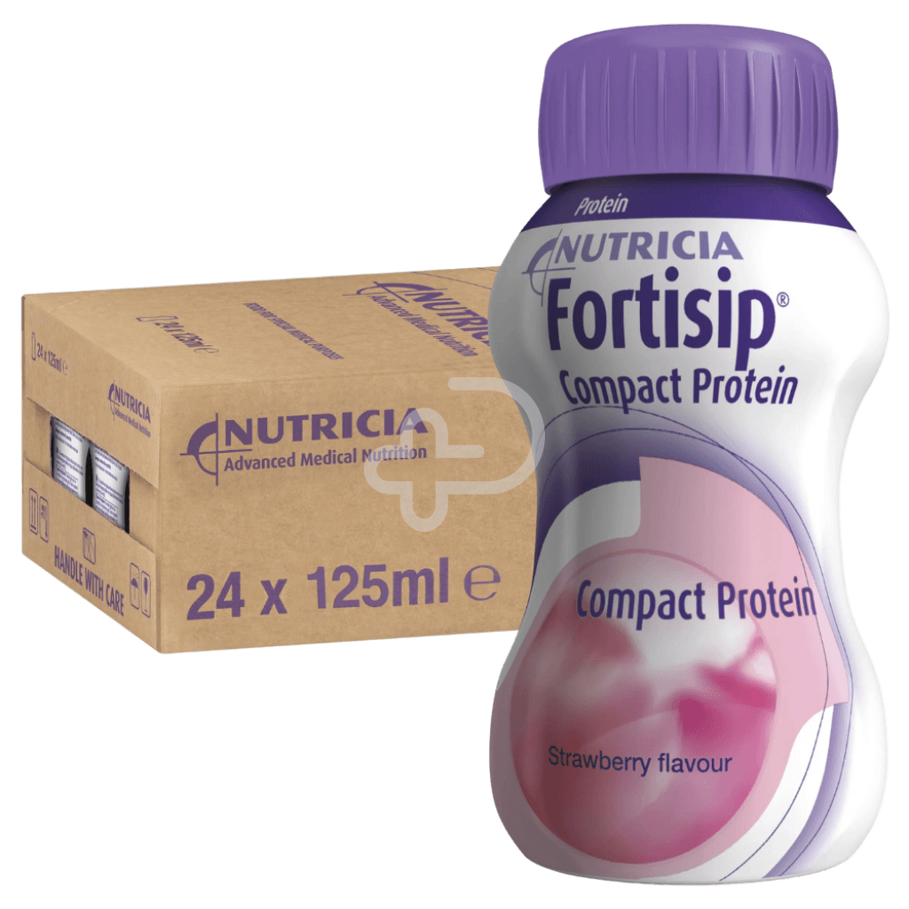 Fortisip Compact Protein Strawberry Bottle 125Ml Supplements