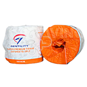 Gentility Toilet Roll 220 Sheets 3Ply Individual Wrap Premium Virgin Paper