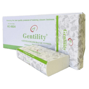Gentility Ultraslim Hand Towel Through Air Dried Paper 1Ply 23 X 24Cm
