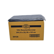 Maxvalu 120L Recycled Bin Liner 125 X 90Cm Liners