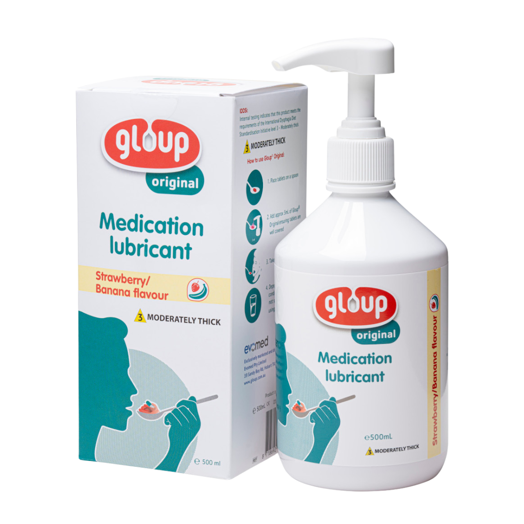 Gloup Medication Lubricant 500ml Strawberry Banana