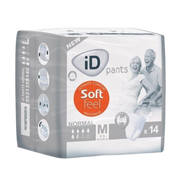 iD Pants Soft Feel Normal provide discreet, breathable protection with soft material and secure fit, ensuring comfort and confidence for daily continence care.