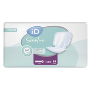 iD Sensitive Form Maxi 720mm continence pad offers maximum absorbency of 3025ml, extended coverage, discreet fit, and overnight protection for women.
