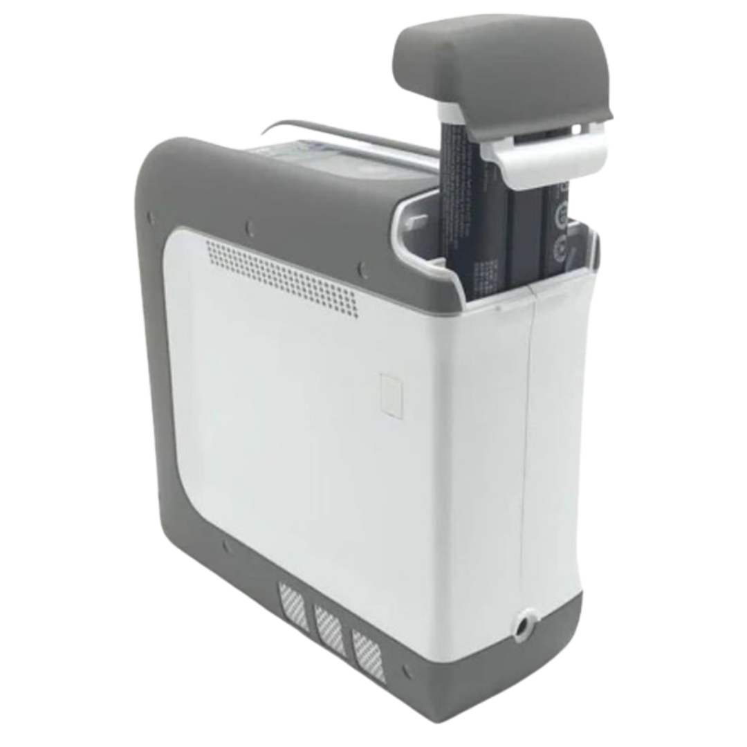 iGo2 Battery Pack Standard variant provides reliable portable power for oxygen therapy, ensuring mobility and peace of mind for users.