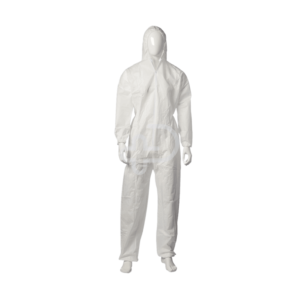 Level 1 Aami White Water Resistant Taped Seams Medical Coveralls