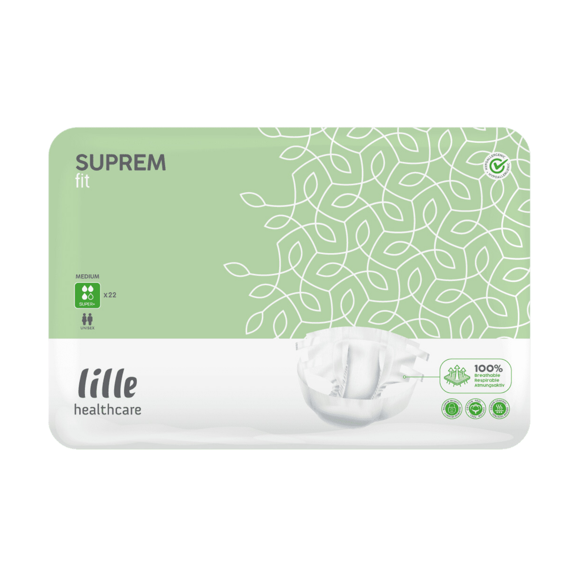 Suprem Fit Super Plus Disposable Pads Pants & Liners