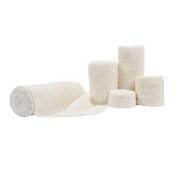 Medicrepe cotton crepe bandage rolls – soft, durable, and ideal for wound care and support. Available in multiple sizes.
